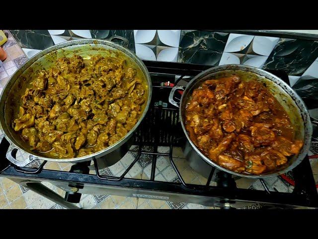 Cooking Curried Duck, Stewed Chicken & Dhalpurie