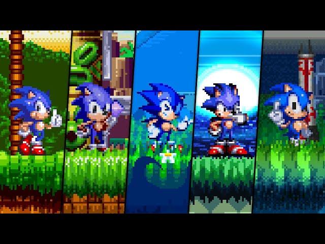 THE 10 DEFINITIVE BEST SONIC FAN GAMES!