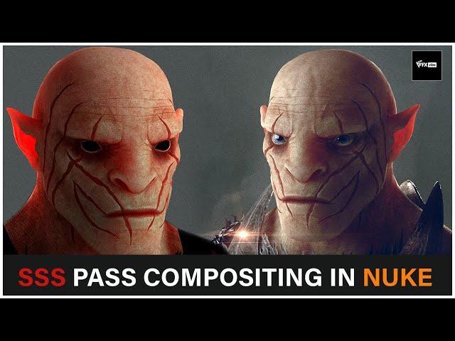 SSS PASS COMPOSITING IN NUKE | VFX VIBE