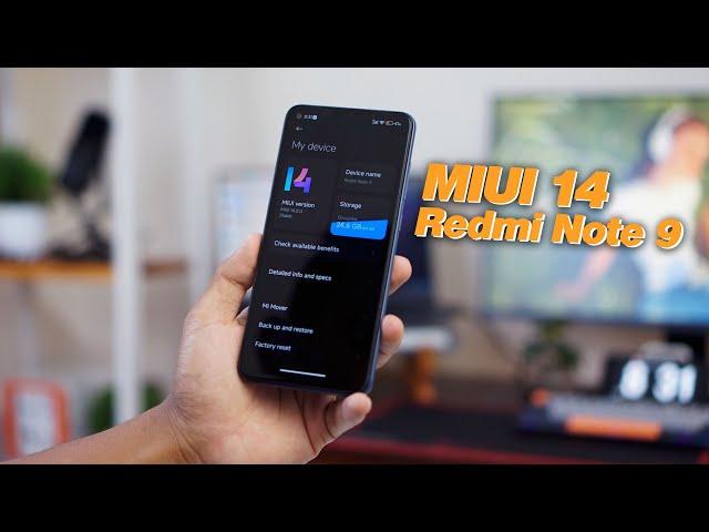 GOKILL  MIUI 14 di REDMI NOTE 9