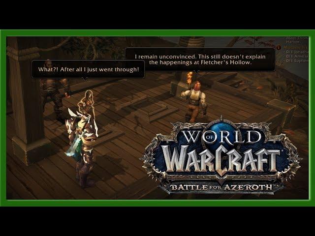 The Best Questline in World of Warcraft: Battle for Azeroth! - (Alpha Gameplay)