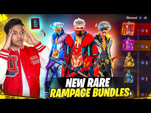 I Got New Rampage Evo United Bundle & New Evo Emote Garena Free Fire