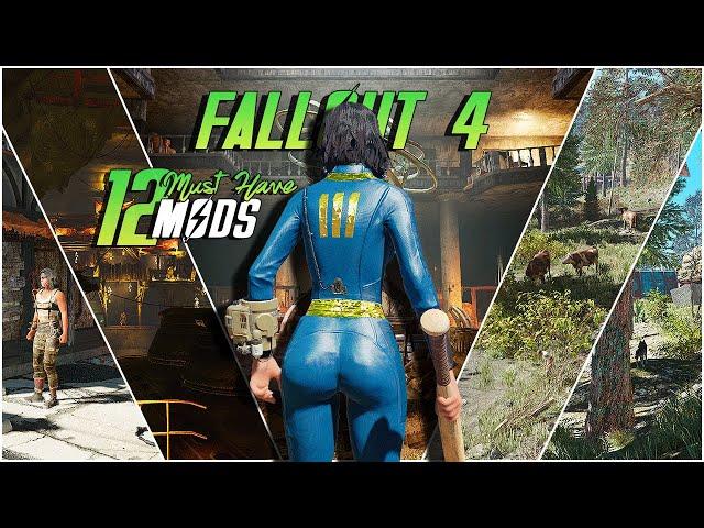 12 INSANE Fallout 4 Mods For the BEST and NEWEST Graphics in 2024!