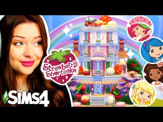 Each Room is a Different STRAWBERRY SHORTCAKE Character in The Sims 4