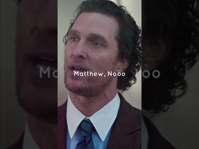 You will Love Matthew McConaughey's after watching this | The Gentlemen #shorts