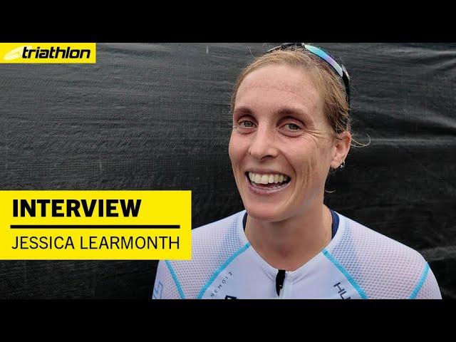 Jessica Learmonth after second place at Ironman 70.3 Kraichgau 2024: "I'm so happy to finish"
