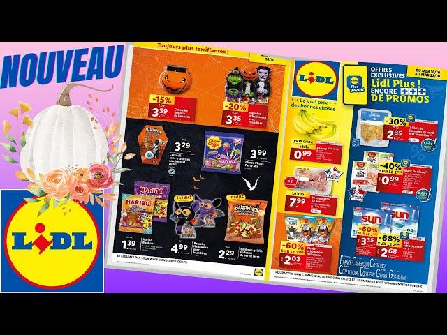 catalogue LIDL ALIMENTAIRE du 16 au 22 octobre 2024  Arrivage - FRANCE