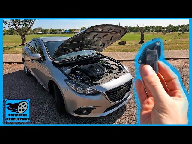 How to Replace Mass Air Flow Sensor on a Mazda 3 2013 - 2018 (MAF Tutorial)