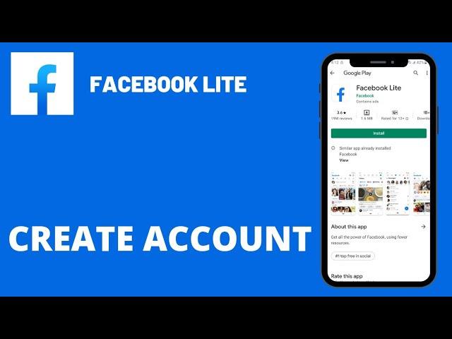 Sign Up Facebook Using Fb Lite | Create Facebook Account | 2021