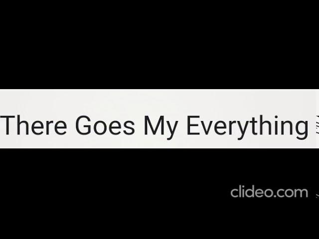 There goes my everything cover by Mr McKee