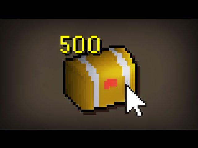 Loot from 500 MASTER Caskets! [OSRS]