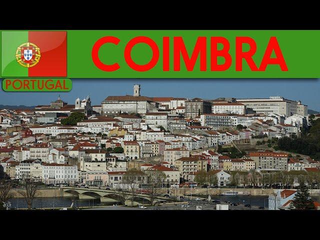 The city of COIMBRA in PORTUGAL