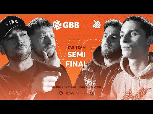 16BITZEE vs MIDDLE SCHOOL |  Grand Beatbox Battle 2019 | Tag Team Semi Final