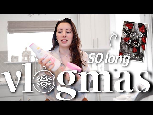 Body Wash Dilemmas & LONG Romantasy | Vlogmas Day 15