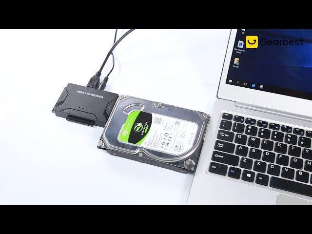 Gocomma USB3.0 to SATA IDE Hard Disk Adapter Converter - Gearbest.com