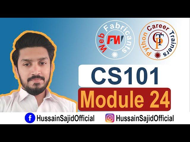 CS101 Module 24 | Fractions in binary | Hussain Sajid | Urdu / Hindi