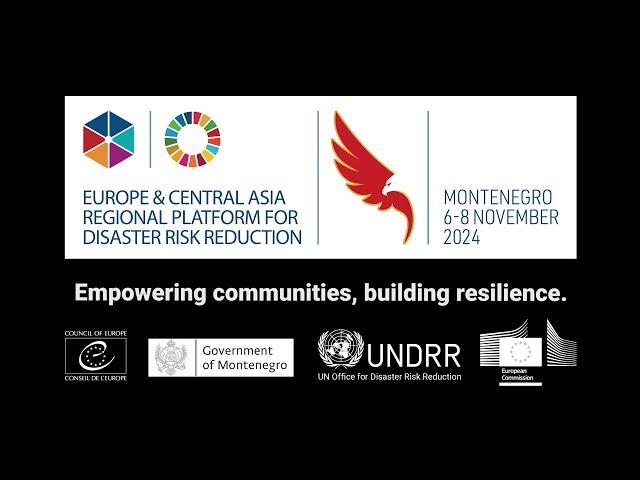 Europe and Central Asia Regional Platform for Disaster Risk Reduction 2024 | UNDRR