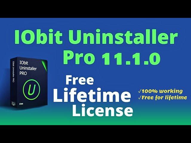 IObit Uninstaller Pro 11 License Key | NO CRACK Latest 2022