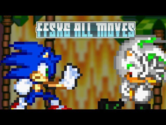 FFSX6 All Moves (Sonic / Aeon) | Sprite Animation |