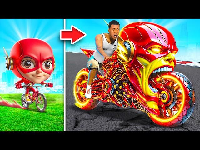 $1 To $1,000,000 FLASH BIKES In GTA 5!