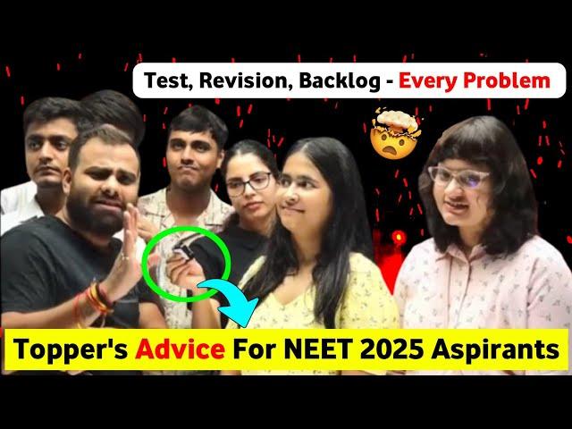 MR Sir with NEET Topper's  Best Advice your Selection  in Neet 2025 #mrsir #neet2025