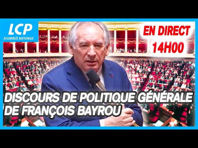 Déclaration de politique générale : la feuille de route de François Bayrou - 14/01/2025