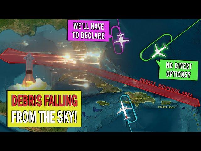 Starship Rocket EXPLODES OVER CARIBBEAN | Multiple Flights Delayed!