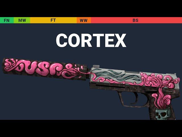 USP-S Cortex - Skin Float And Wear Preview