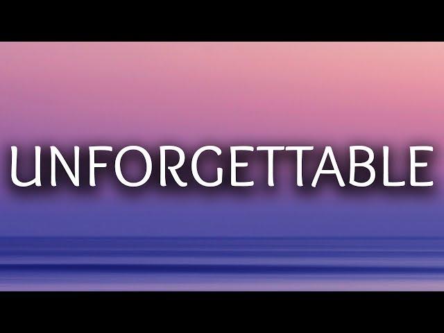 French Montana ‒ Unforgettable (Lyrics)  ft. Swae Lee