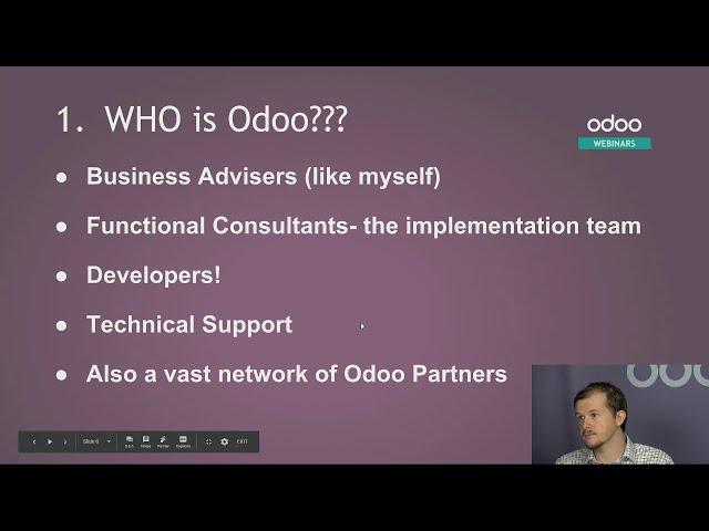 Intro to Odoo v12 webinar 2019