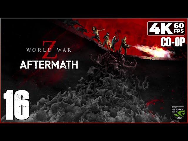 World War Z: Aftermath (PC) - 4K60 Co-op Playthrough Part 16 - Marseille: Missile Command