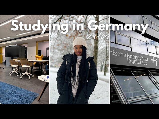 Life in Germany Vlog | A day in my life as a student in a German university | TH Ingolstadt