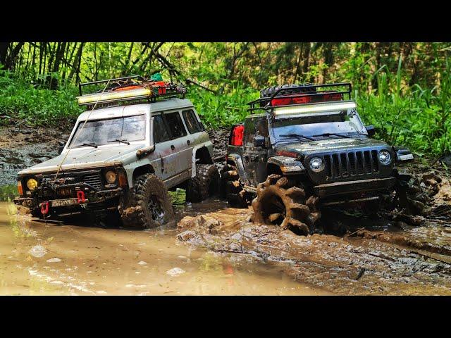 TRACTORS DECIDE! This JEEP is almost UNBEATABLE off-road! PATROL is not the same anymore. RC OFFroad