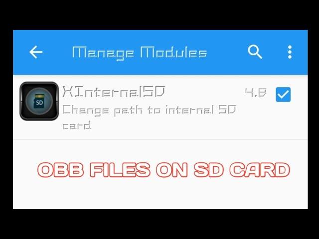 how to move games obb files on sd card no root android