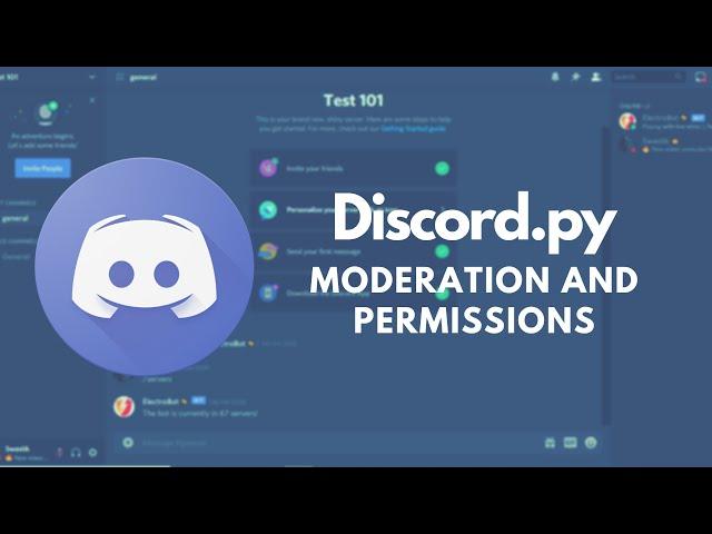 How to make a discord bot using Python! Part 3: Moderation and Permissions [Discord.py]