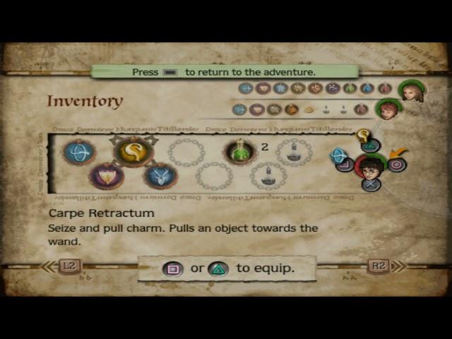 Prisoner of Azkaban PS2/GC/Xbox - All Spell Name Announcements