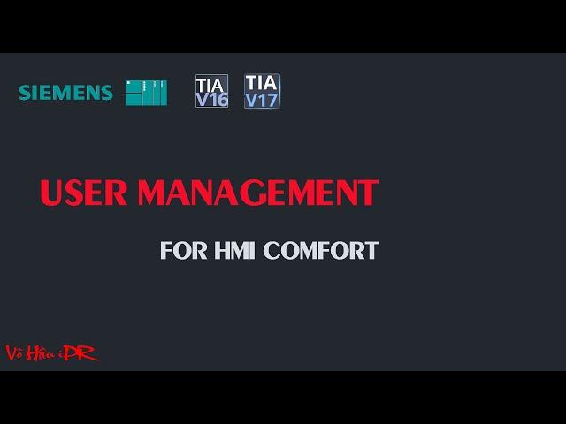 User Management: Creating Admin Users and Retrieving Usernames in Siemens HMI | TIA Portal Tutorial