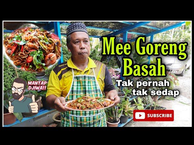 Jom masak MEE GORENG BASAH kegemaran semua | Outdoor Cooking