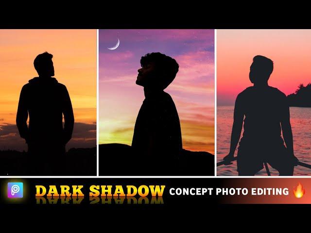 Picsart Dark Shadow Effect Photo Editing Tutorial || Silhouette Photo Editing in Picsart 2021