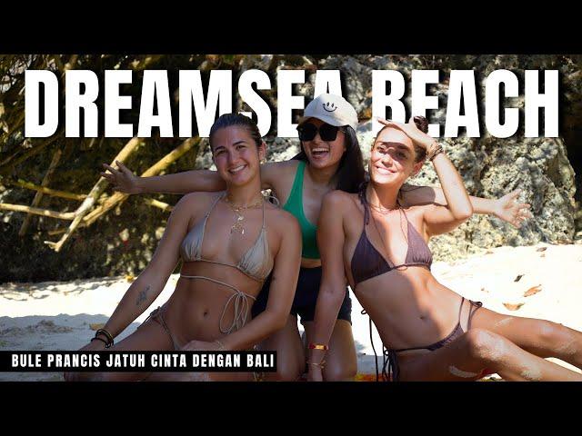 Ketemu 2 Bule Cantik Asal Prancis di Pantai Bali - Pantai Dreamsea Uluwatu