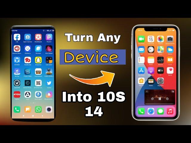 Install IOS On Any Redmi & Poco Devices | Convert Miui 12 To IOS 14 Complete Ui