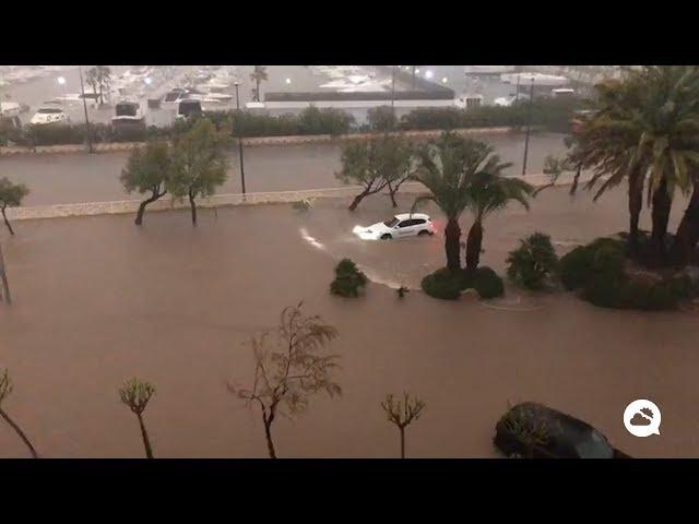 Floods on the Mediterranean coast of Spain