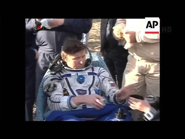 4:3 Russian-US crew return to Earth from mission on board ISS