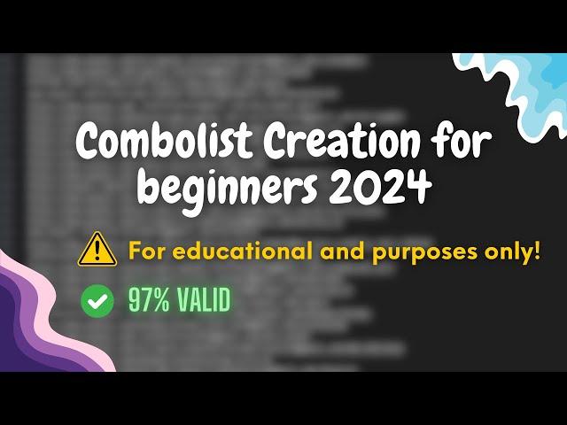 How To Make HQ Combolist for Beginners | Ambaclouds New Method 2024