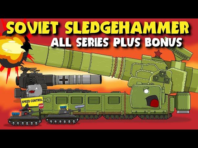 "Morty Soviet Sledgehammer All series plus Bonus" Cartoons about tanks