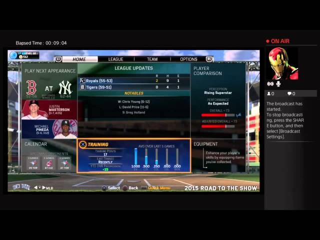 MLB 15 The Show: RTTS Vince Holmes's First MLB Games with NY Yankees - 1 / 7