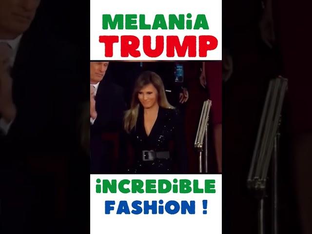  Melania Trump, incredible fashion !