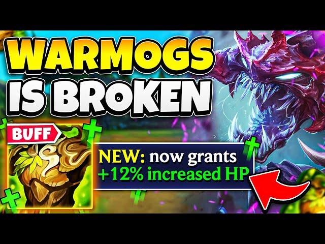 New Warmogs buff makes Cho'gath disgustingly broken... (11,000 HP + 2000 TRUE DAMAGE ULT)