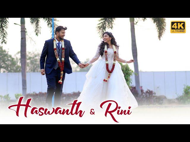 Haswanth & Rini Myania || Christian Wedding Highlights || Merlyn Medias 2023 || 4K