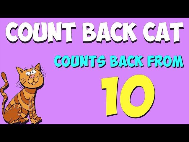 Count Back from 10 with the Count Back Cat!